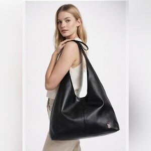 Victoria’s Secret black bow tote bag